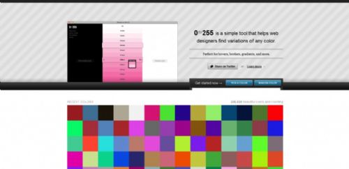 0to255 1024x496 Top 22 Helpful Color Tools for Designers