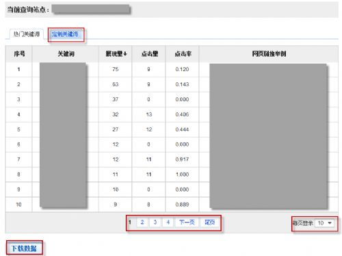 百度搜索关键词查询功能升级